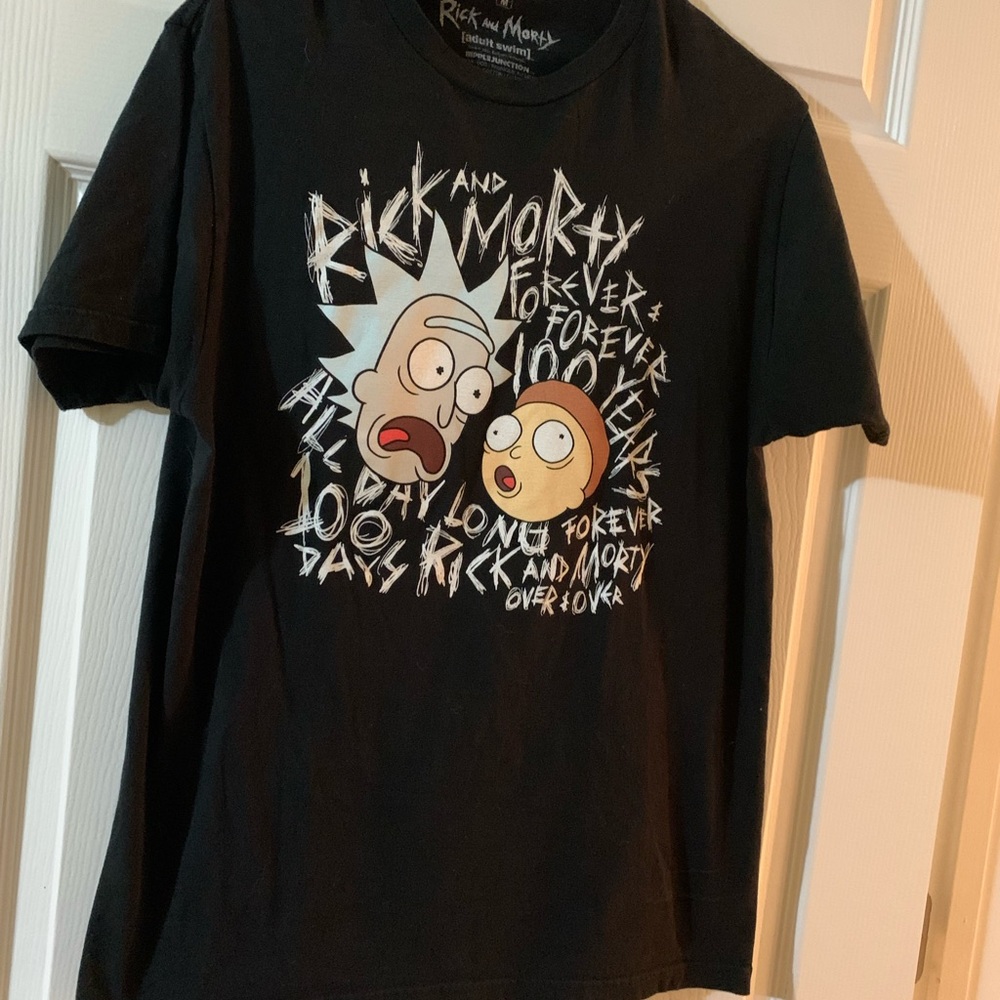 Men’s medium Rick and Morty t-shirt
